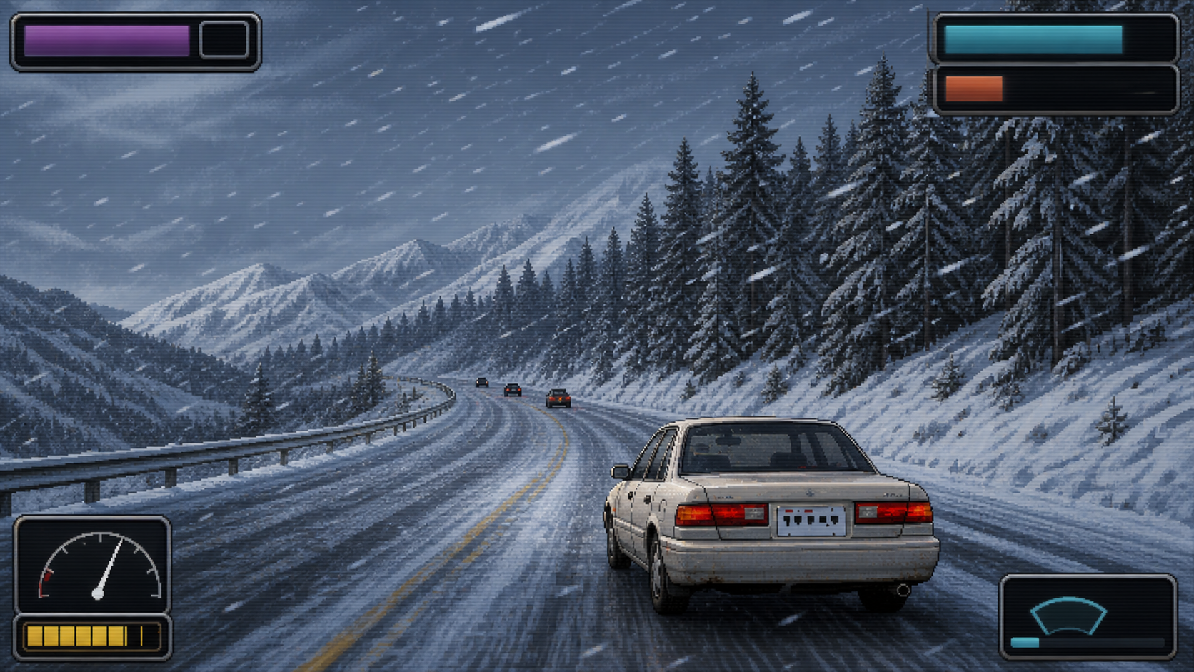 Snoqualmie Pass doing its thing